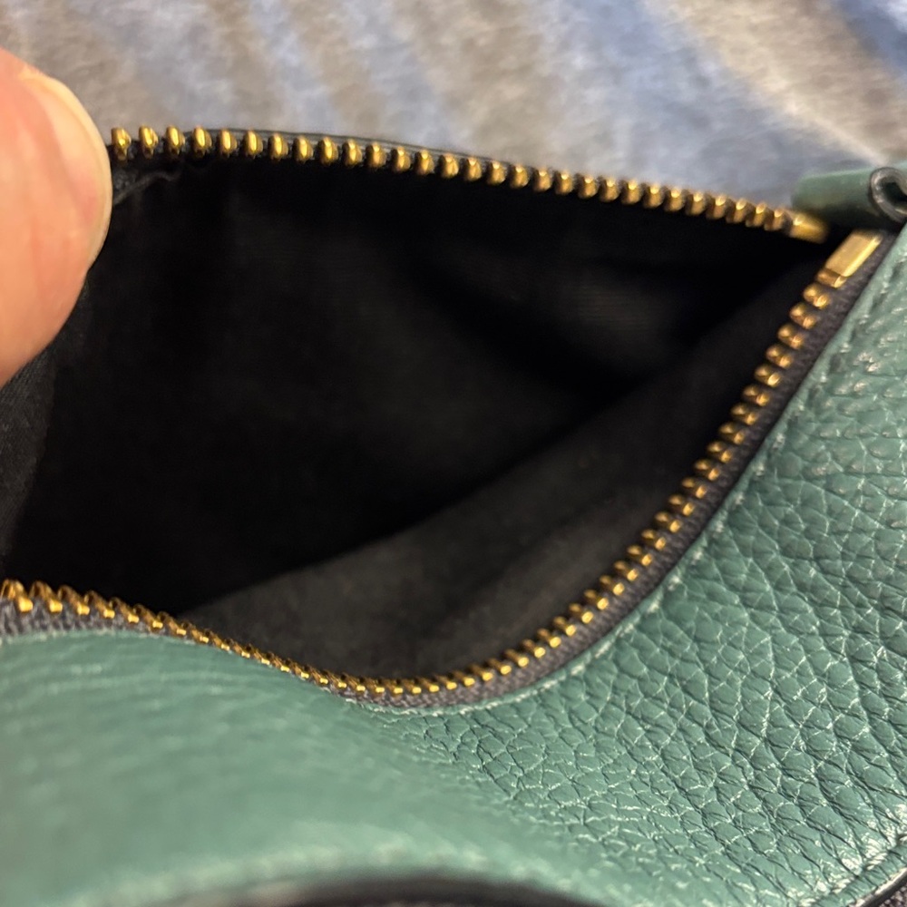 Marc Jacobs Teal Leather Crossbody Bag - Picture 5 of 8